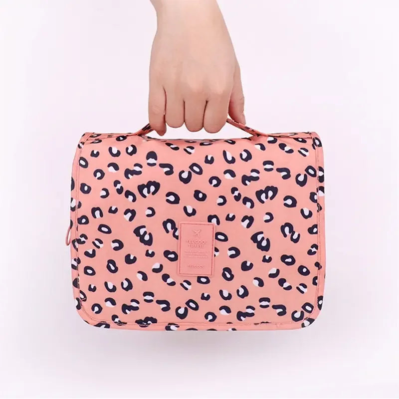 Waterproof Cosmetic Bag Travel Pouch With Hook Organizer - Smarsty