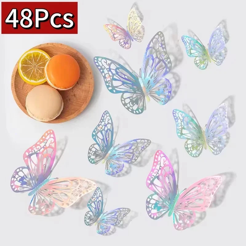 3D Butterfly Wall Stickers for Home Decor - Smarsty