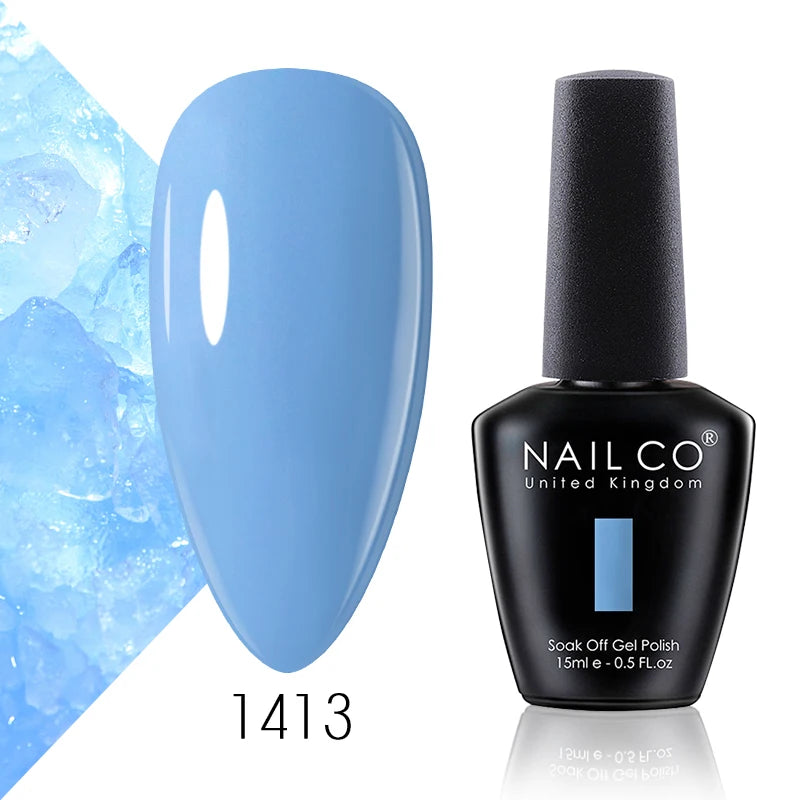 NAILCO 15ml Gel Top Coat and Base Coat for Long-Lasting Shine - Smarsty