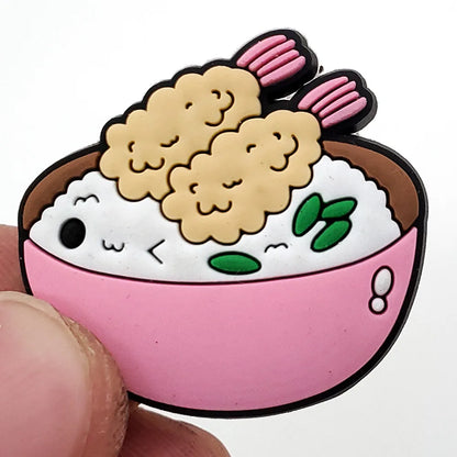 20pcs Food Series Cake Pizza PVC Shoe Charms Accessories Clogs Bubble Slides Sandals Shoe Buckles Decorations Pins Kids Gifts