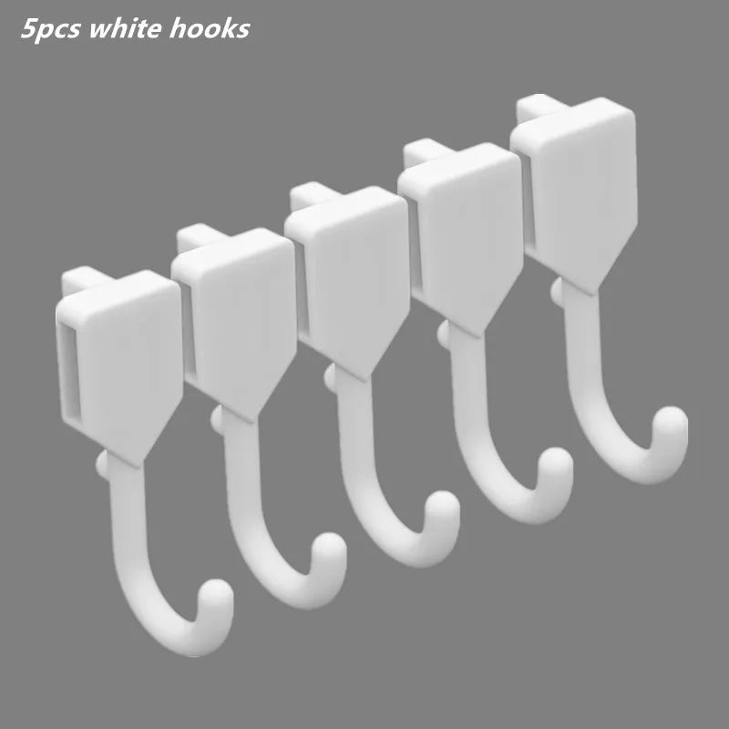 Punch-free Hole Board Vertical Desktop Wall Hanging Office Desk Storage Shelf Reading Room Desktop kitchen Bathroom Storage Rack by Smarsty