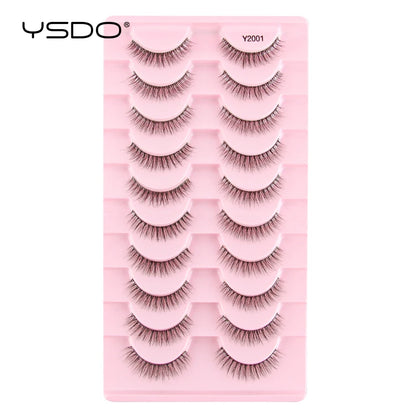 YSDO Natural Full Cat Eye False Eyelashes 3D Effect - Smarsty