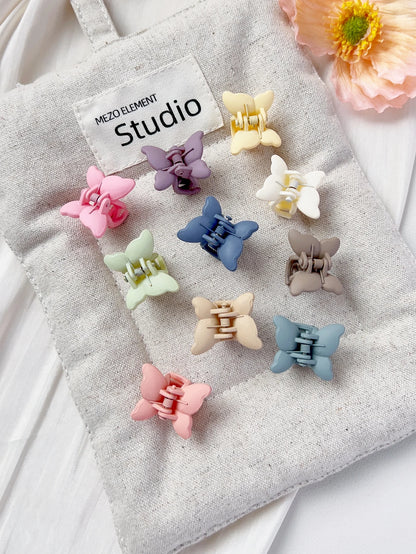 20 Pack Mini Hair Clips Strong Hold Nonslip Durable Claws - Smarsty