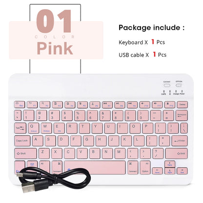 Mini Wireless Bluetooth Keyboard With Integrated Mouse
