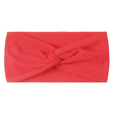 Candy Color Knotted Baby Girl Headband Soft Elastic - Smarsty