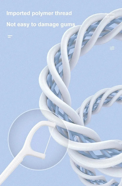 Disposable Dental Floss Sticks for Easy Oral Care - Smarsty