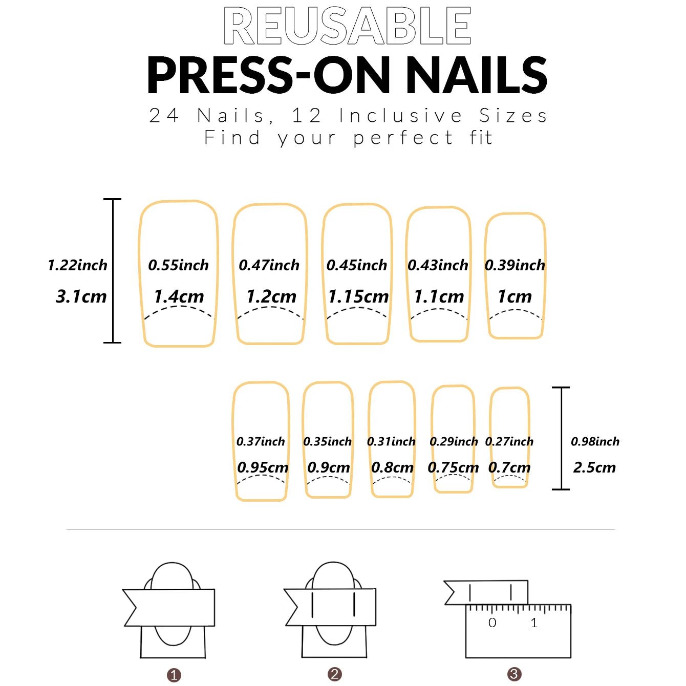 Pink Bowknot Stiletto Press On Nails 24PCS Full Cover - Smarsty
