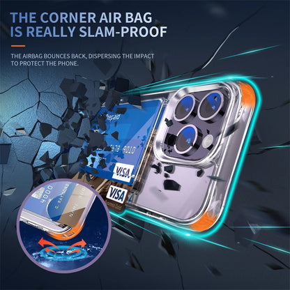 Clear Transparent Wallet Case With Card Slots For Iphone - Smarsty