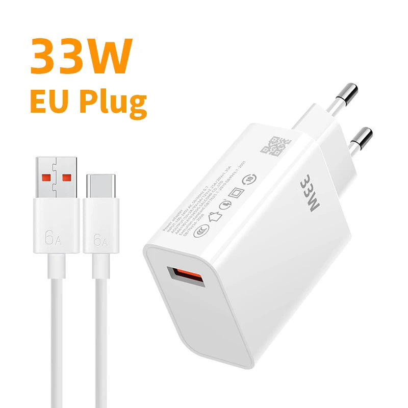 Fast USB Charger With 6A Cable Quick Charge 3 Enabled - Smarsty