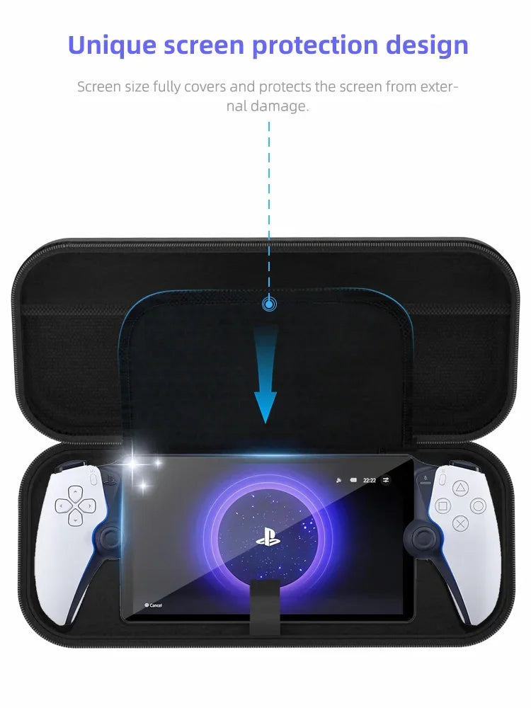 Portable EVA Hard Case for PS5 Console Protection - Smarsty