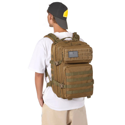 25L/50L Tactical Backpack Molle Bag Outdoor Bags Backpack for Hiking Camping Trekking Hunting Fishing GYM Bags Backpacks - Smarsty