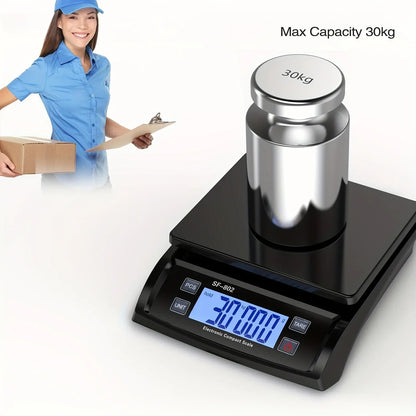 30KG/1G Digital Electronic Kitchen Scale Household Electronic Balance Scale Weight Balance Food Scale with LCD Digital Scale