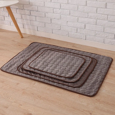 Cooling Summer Dog Mat Breathable Pet Bed Washable - Smarsty