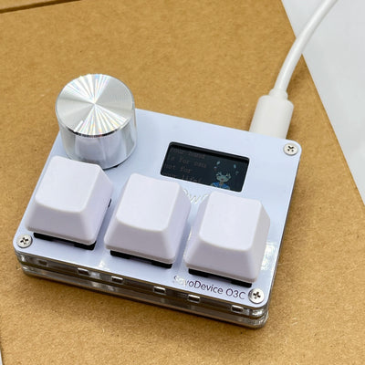 Magnetic Pink Rapid Trigger Hall Switch Keyboard With Knob - Smarsty