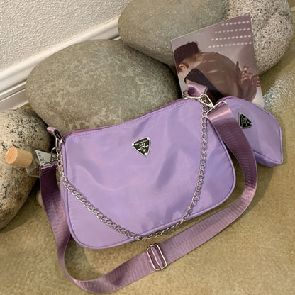 Nylon Crossbody Bag For Women Portable Casual Style - Smarsty