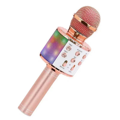 LED Wireless Bluetooth Karaoke Microphone for Kids - Smarsty