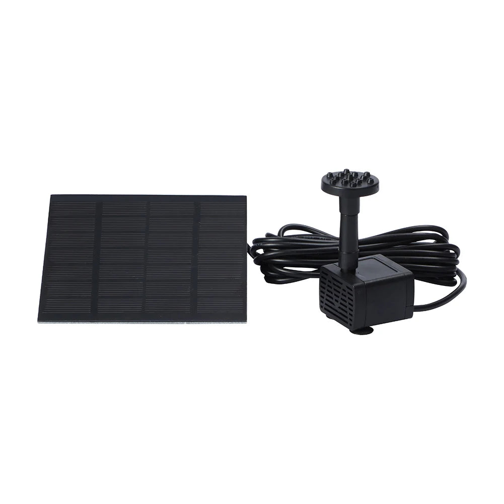 Solar Powered Water Fountain Kit for Garden Decoration - Smarsty