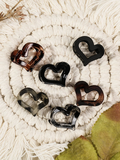 Mini Flower Hair Clips Pack Creaseless Claw Clips For Bangs - Smarsty