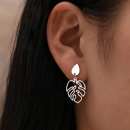 Stainless Steel Vintage Water Drop Earrings for Women Jewelry - Smarsty