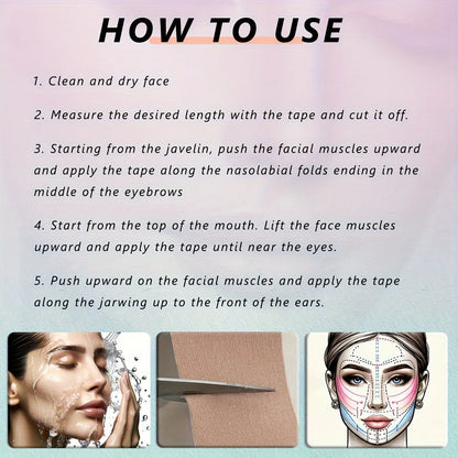 Wholesale Elastic Face Lift Tape for Defined Jawline - Smarsty