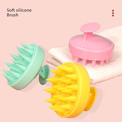 Silicone Scalp Massage Brush for Itchy Roots - Smarsty