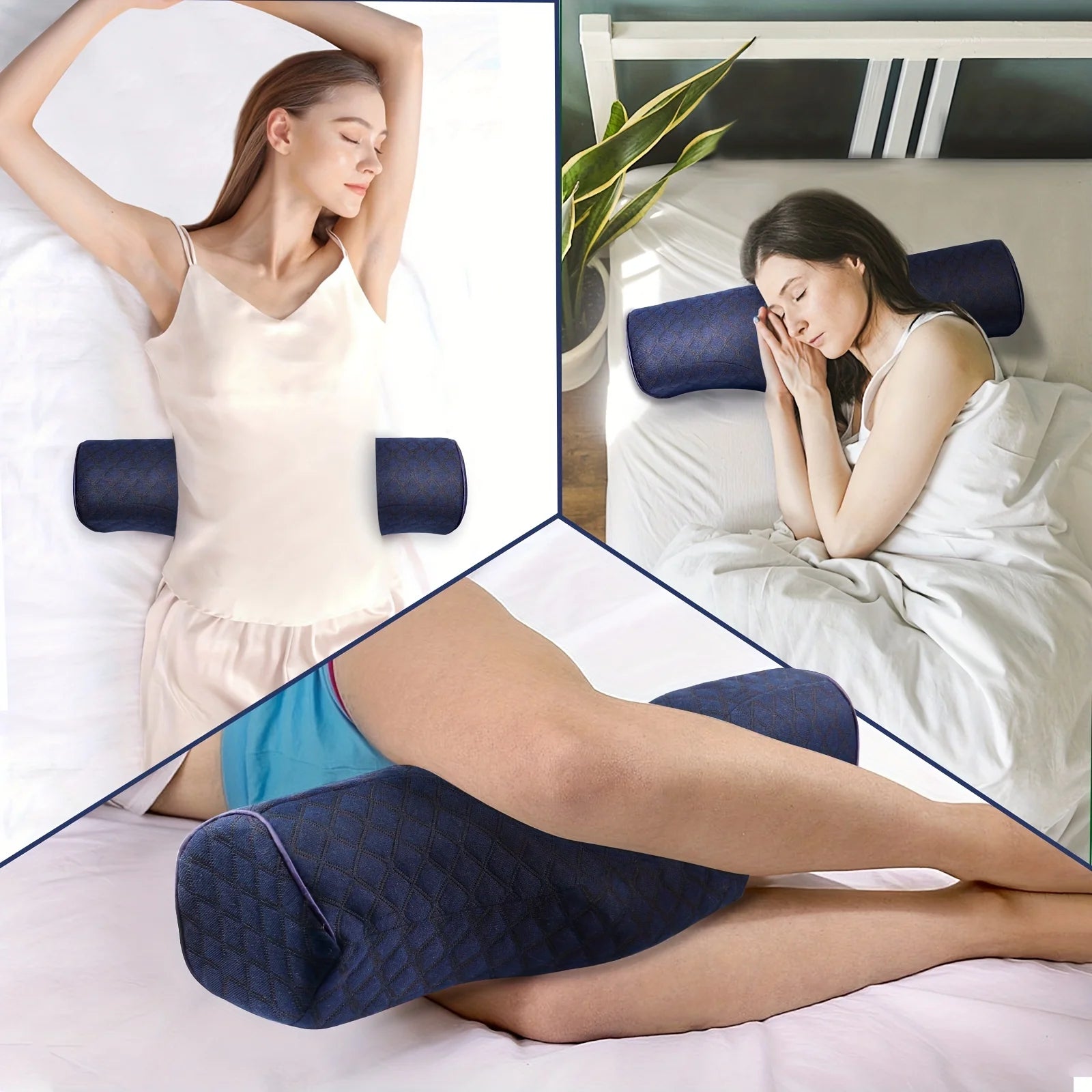 Orthopedic Neck Pillow with Soft Memory Foam Support - Smarsty