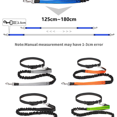 Hands Free Dog Leash for Jogging and Walking - Smarsty