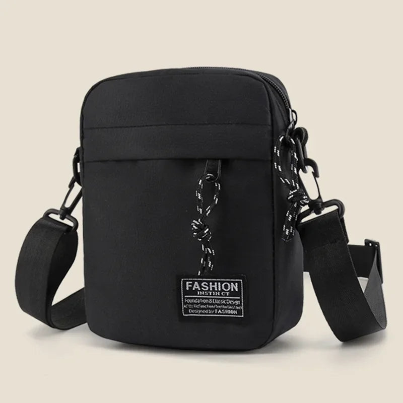Compact Square Crossbody Bag With Oxford Cloth Durability - Smarsty