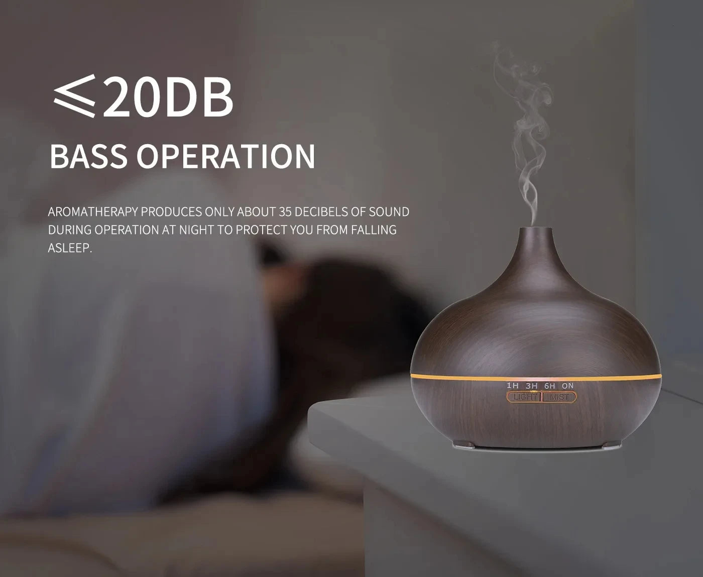Aromatherapy Essential Oil Diffuser With Remote Control - Smarsty