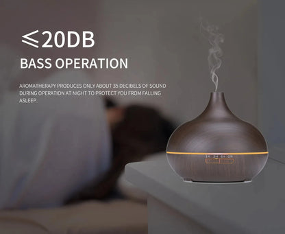 Aromatherapy Essential Oil Diffuser With Remote Control - Smarsty