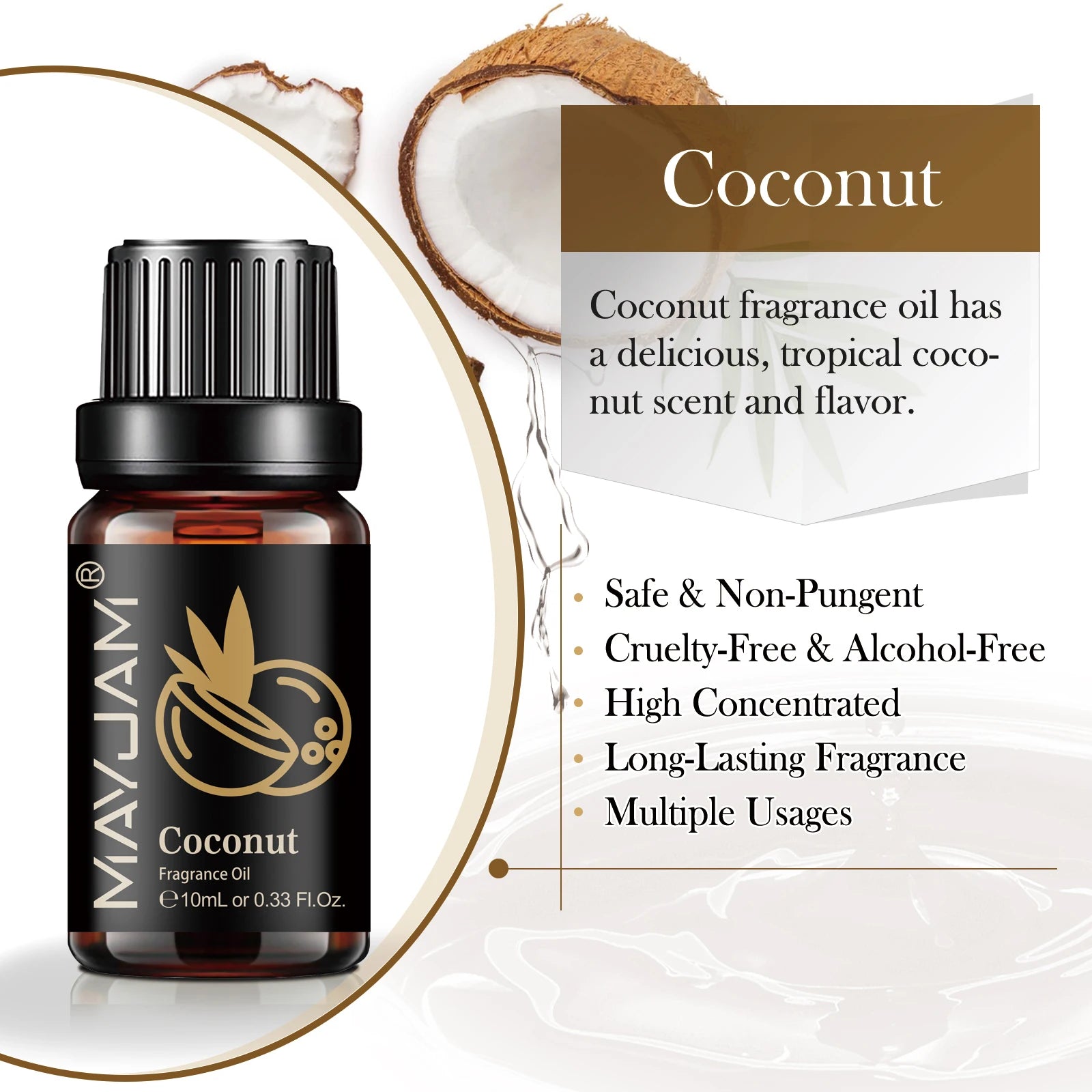 MAYJAM Fruit Fragrance Oil Assorted Scents for Skin - Smarsty