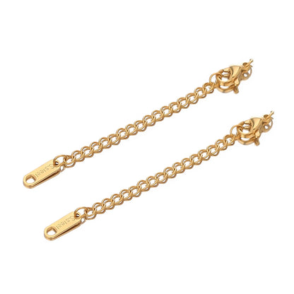 Stainless Steel Extension Chain With Secure Lobster Clasps - Smarsty