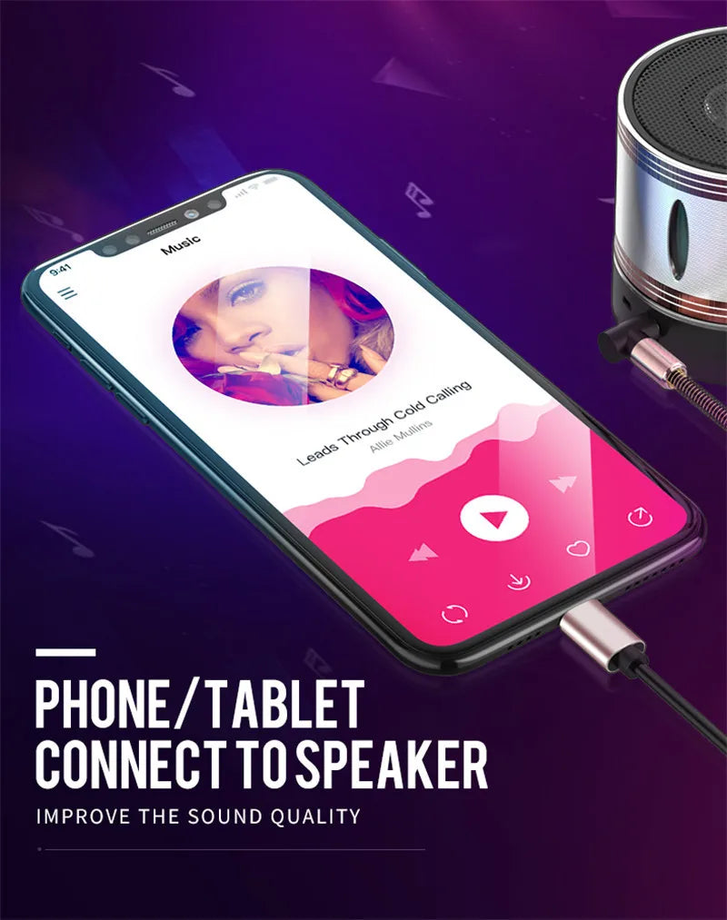 USB C to 3.5mm AUX Audio Adapter for Clear Sound - Smarsty