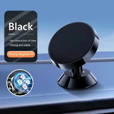 Magnetic Car Phone Holder With GPS Mount For Easy Access - Smarsty