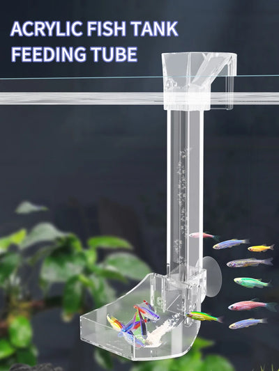 Plastic Feeding Tube for Easy Aquarium Feeding - Smarsty