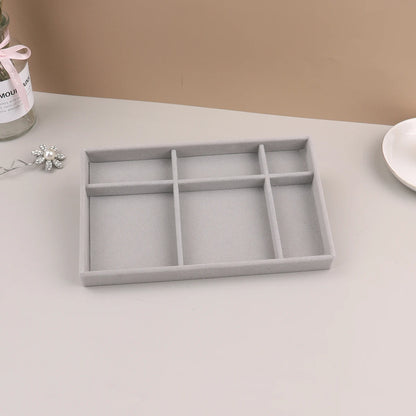 Velvet Jewelry Organizer Box for Rings and Necklaces - Smarsty
