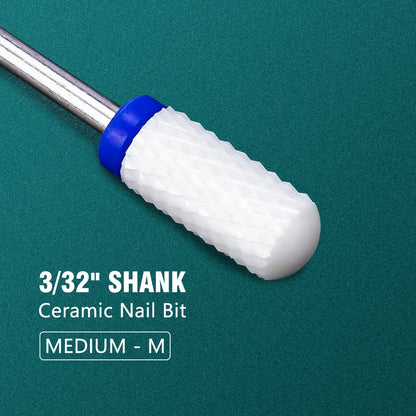 Electric Manicure Drill Bit with Ceramic Burr - Smarsty