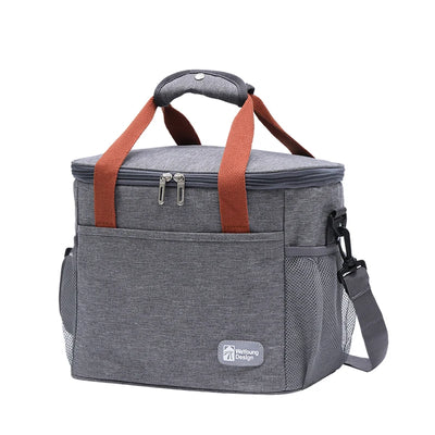 Large Capacity Thermally Insulated Lunch Bag Oxford Cloth - Smarsty