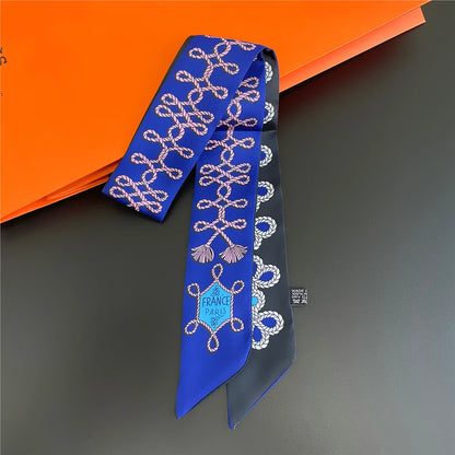 Silk Summer Scarf for Women Lightweight Neckwear - Smarsty