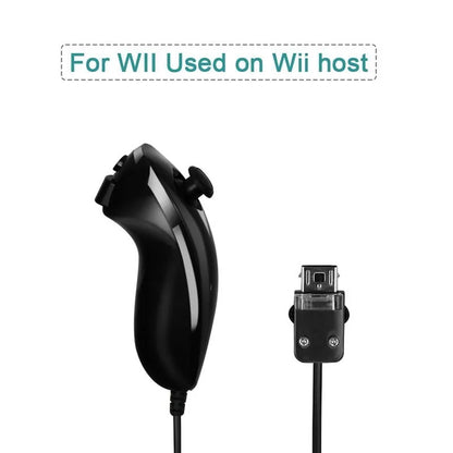 Wired Nunchuck Controller for Nintendo Wii Gaming - Smarsty