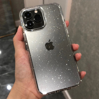 Clear Glitter Silicone Phone Case For iPhone Shockproof - Smarsty