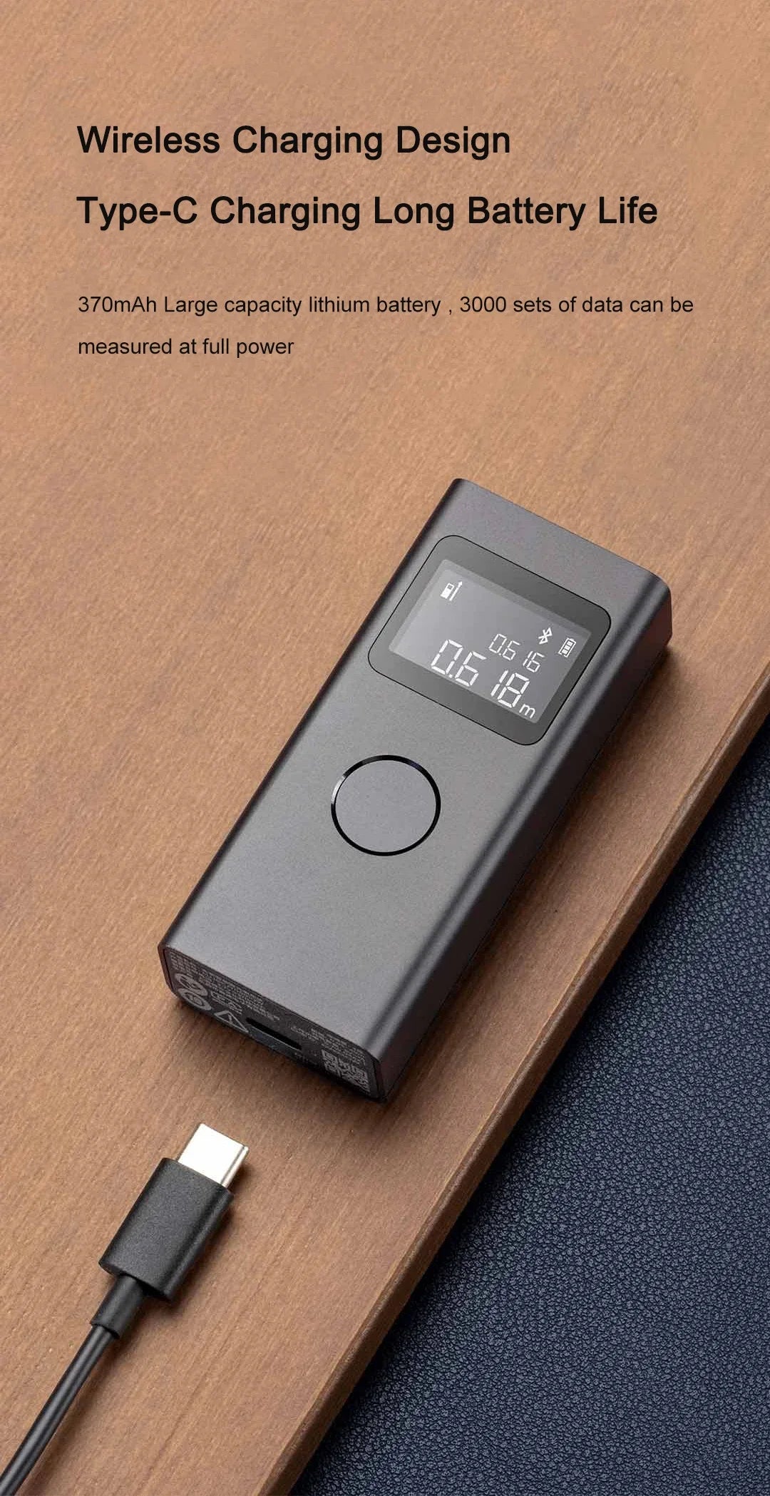 Xiaomi Mijia Smart Laser Rangefinder with LCD Display - Smarsty