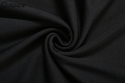 Cutenew Mesh Ruched Women Maxi Dress Sexy See Through Off Shoulder Long Sleeve Sheath Vestidos Female Midnight Party Solid Robe - Smarsty