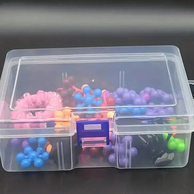 Transparent Plastic Storage Boxes for Jewelry and Crafts - Smarsty