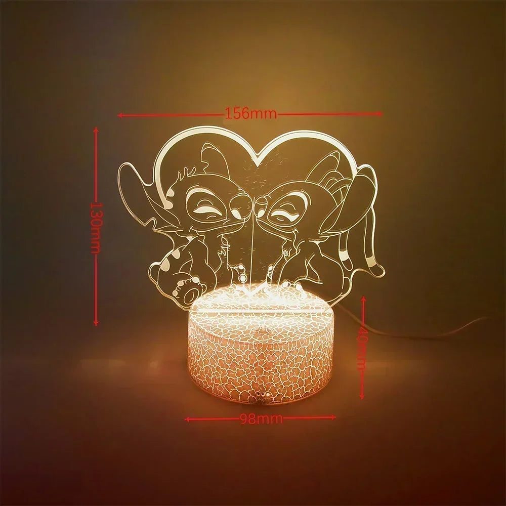 3D Illusion LED Night Light with Remote Control - Smarsty