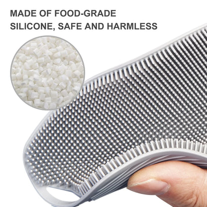 Exfoliating Silicone Brush Cleanser with No Slip Handle - Smarsty