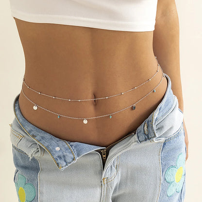 Charming Butterfly Stainless Steel Women's Belly Chain - Smarsty