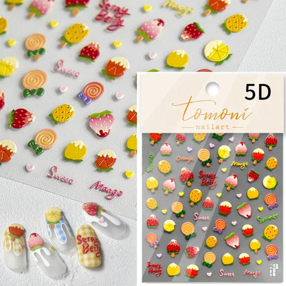 Colorful Seashell Nail Art Stickers for Dreamy Designs - Smarsty