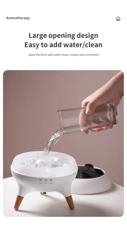 Dynamic Jellyfish Humidifier With Colorful Night Lights - Smarsty