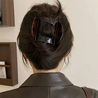 Korean Leopard Acetic Acid Hair Clip for Women - Smarsty